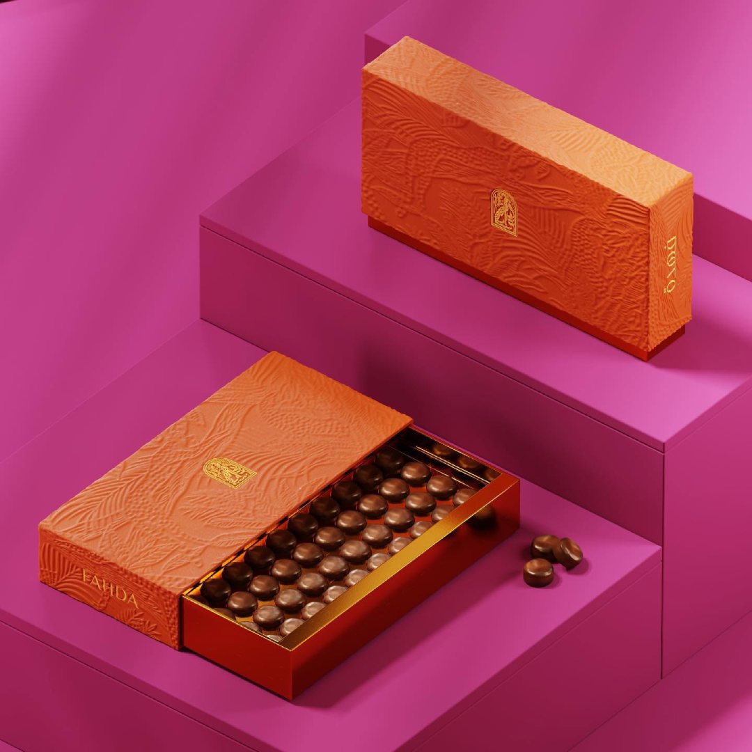 Branded Luxury Chocolate Box Custom Logo Design Exquisite Treats Gourmet Chocolate Gifts Premium Packaging - Fastfoodpak