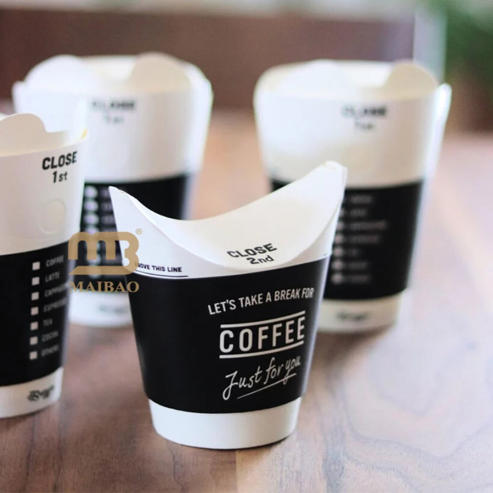 Artistic Butterfly Paper Cups for Beverage Branding