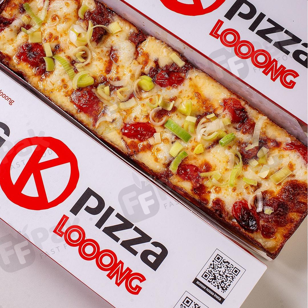 Custom-Branded 25CM Two-Part Sliding Pizza Box for Long  Cheese Pizza Takeaway - Fastfoodpak