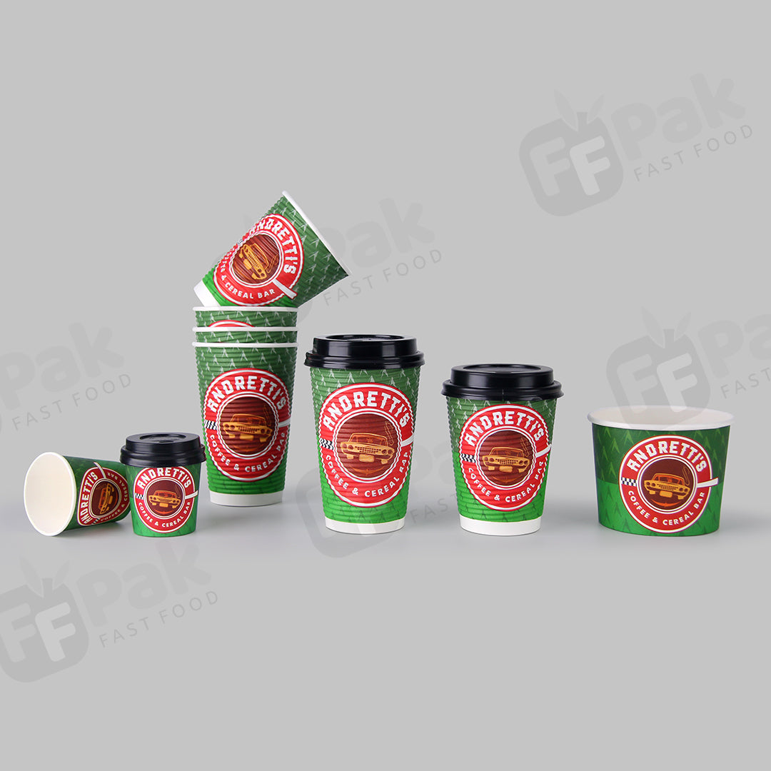 Custom Branded Coffee Packaging Tailored Coffee Cups Bags & More for Cafe Brand - Fastfoodpak