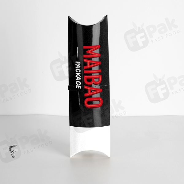 Custom Disposable Takeaway Food Biodegradable Grill Grabable Paper Shawarma Packaging Burrito Wrap Box - Fastfoodpak