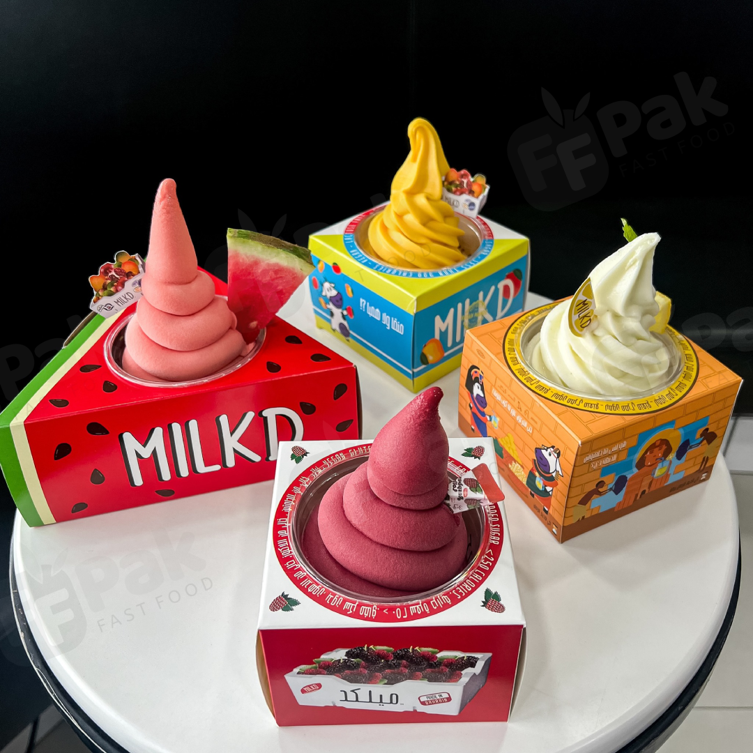 Custom Logo Ice Cream Yogurt & Popsicle Cups Personalized Packaging for Frozen Treats - Fastfoodpak