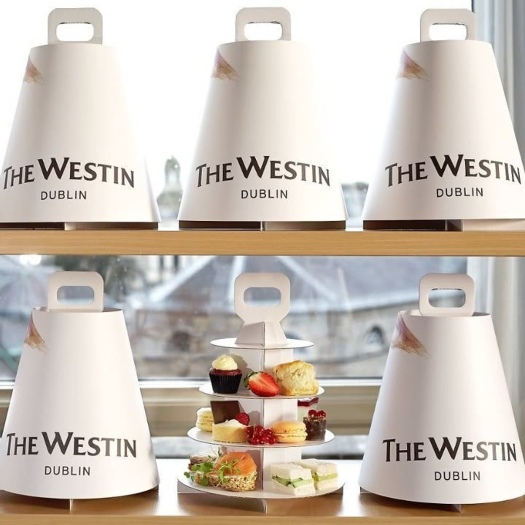 Custom Logo Multi-layer Cupcake Stand Dessert Cake Stand Portable Dessert Stand Birthday Party Afternoon Tea Cake Pyramid Box - Fastfoodpak