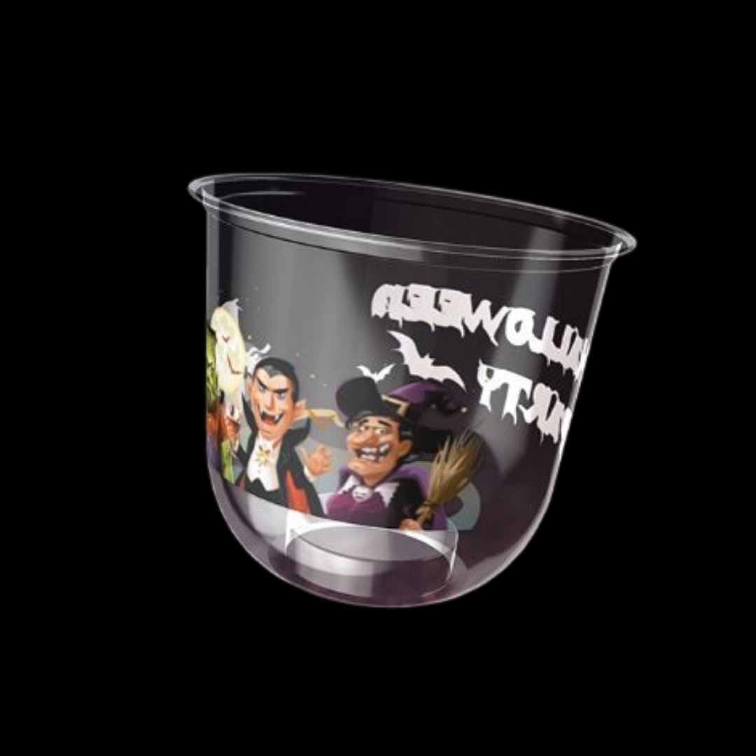 Custom Logo Printed U-shaped PLA Biodegradable Plastic Cups U Shape Bubble Tea Cold Cup - Fastfoodpak