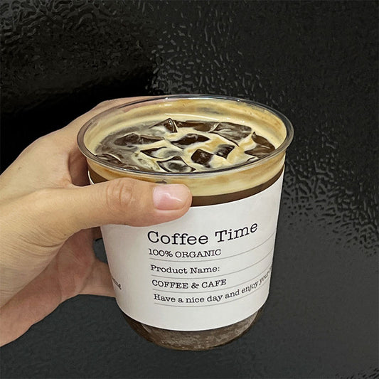 Custom Logo Printed U-shaped PLA Biodegradable Plastic Cups U Shape Bubble Tea Cold Cup - Fastfoodpak