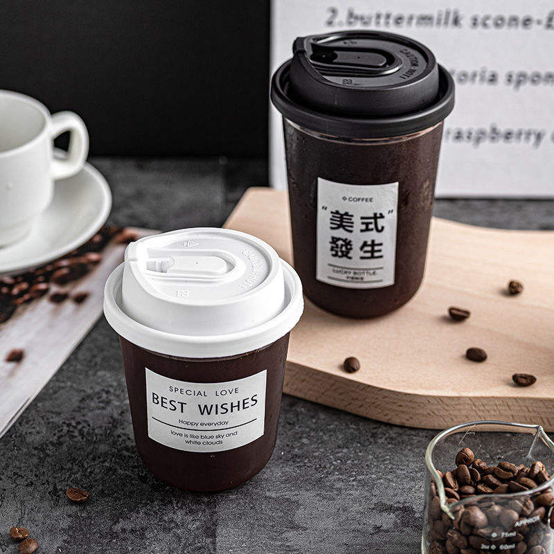 Custom Logo Printed U-shaped PLA Biodegradable Plastic Cups U Shape Bubble Tea Cold Cup - Fastfoodpak
