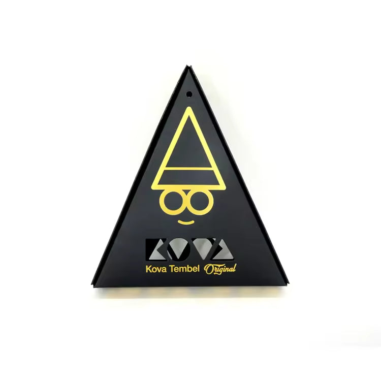 Custom Logo Wholesale Kraft Paper Mini Triangle Packaging Carton Single Pizza Slice Box For Food - Fastfoodpak