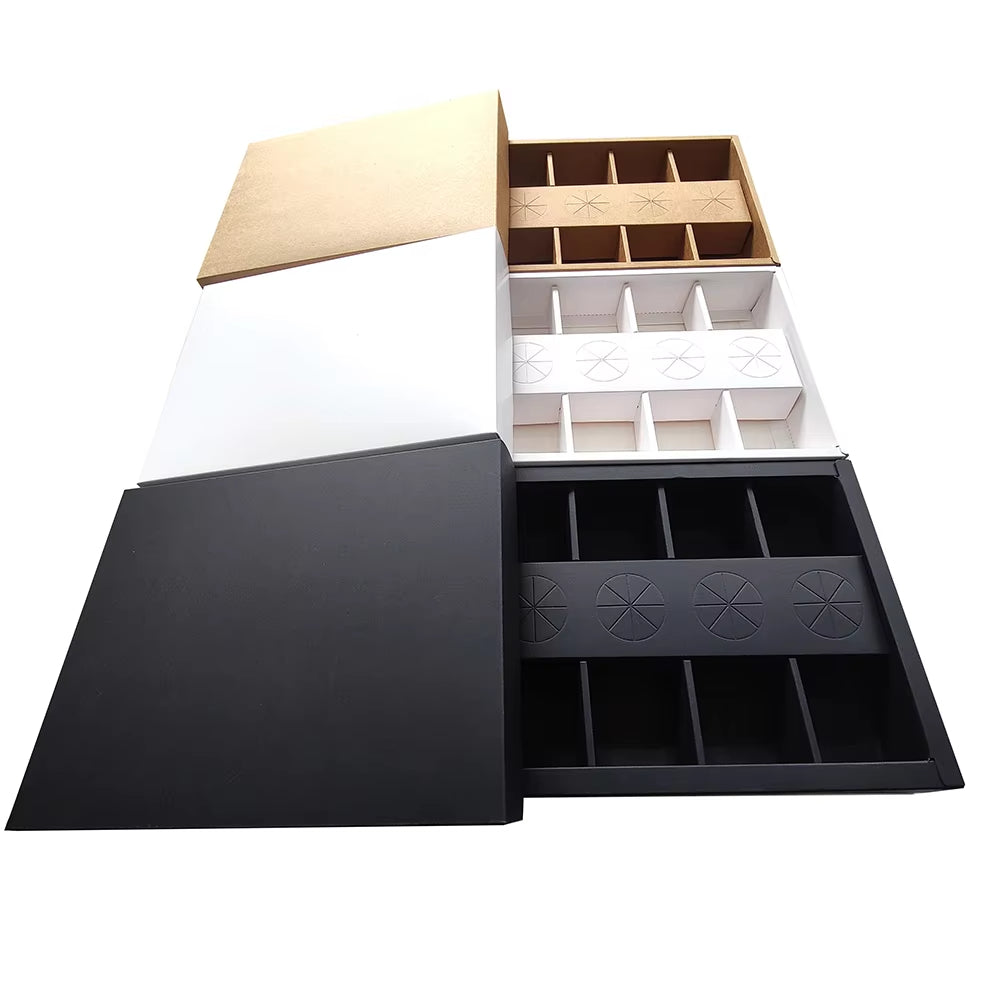 Custom Logo Wholesale Party Favor Cookie Box With Dividers Candy Cookie Bakery Tray Packaging Box - Fastfoodpak