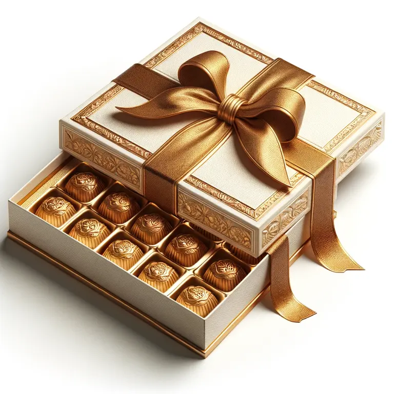 Custom Printed Heaven And Earth Cover Packaging  Gift Boxes Luxury Sweet Candy Chocolate Box - Fastfoodpak