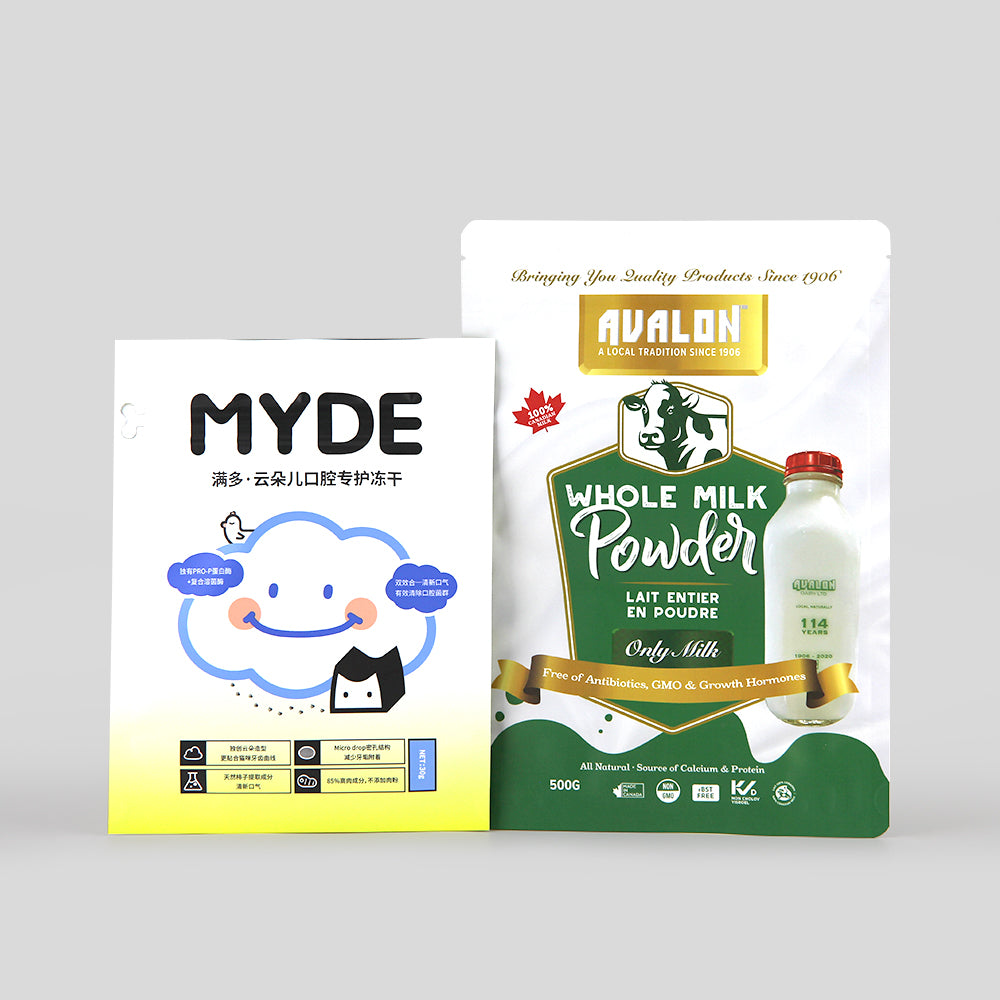 Custom Printed Stand Up Food Bag Aluminum Foil Powder Food Snack Coffee Bags - Fastfoodpak