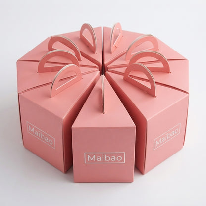 Custom Dessert Box Triangular Slice Boxes for Cake