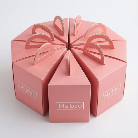 Custom Dessert Box Triangular Slice Boxes for Cake