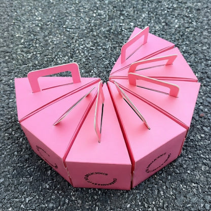 Custom Dessert Box Triangular Slice Boxes for Cake