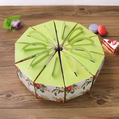 Custom Dessert Box Triangular Slice Boxes for Cake