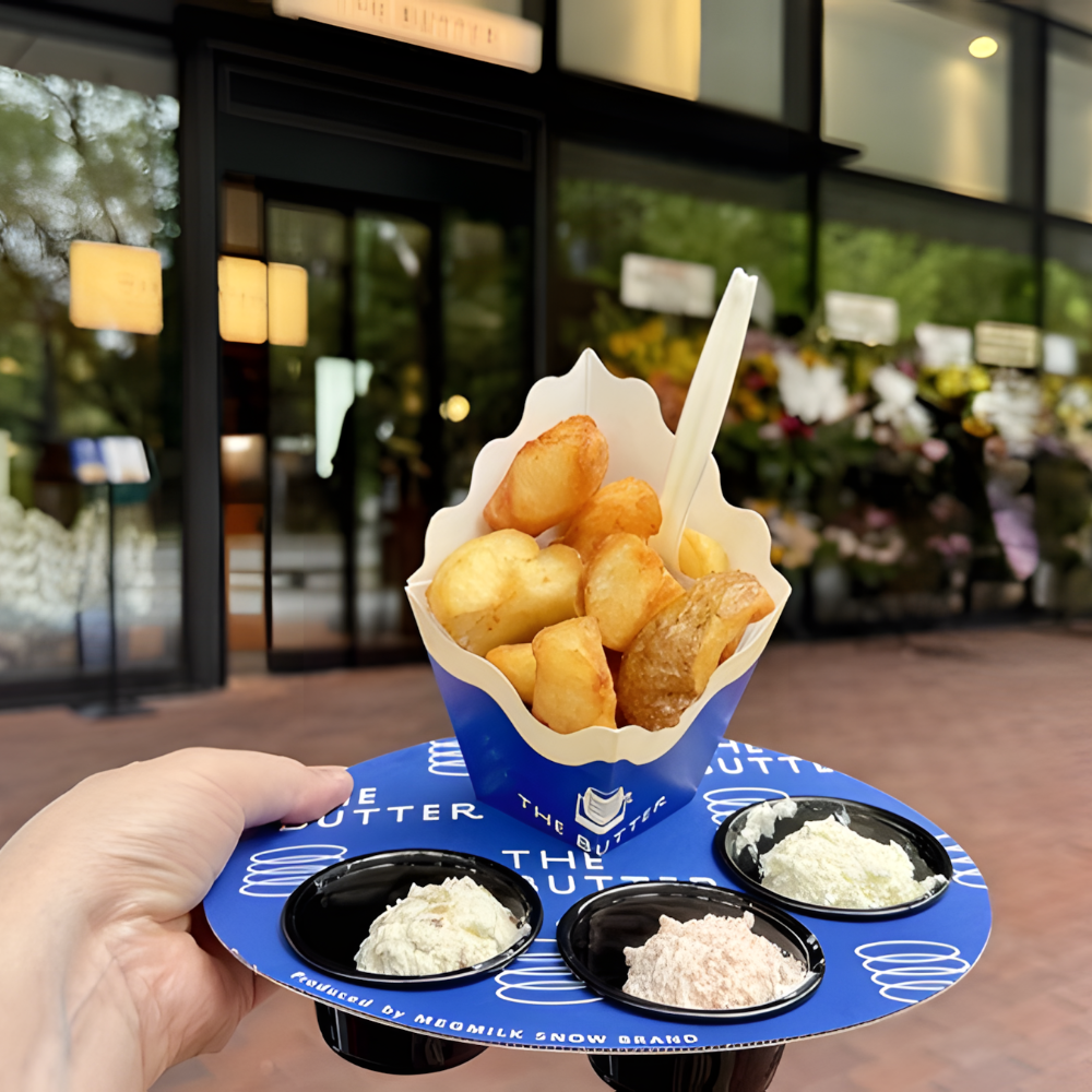 Custom Holder Cone Packaging and Plate with Sauce Cups for Fries