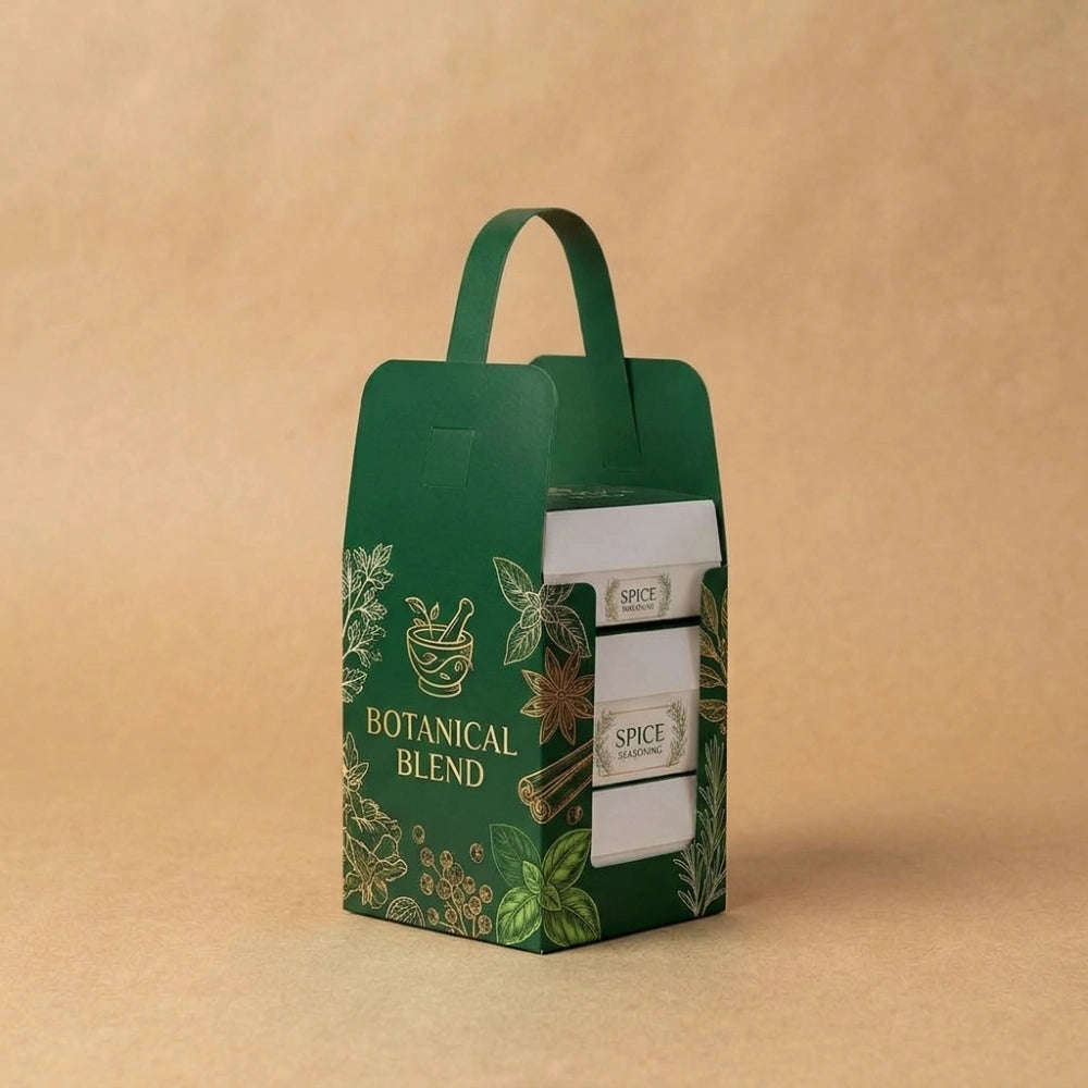 Custom Multi-layer Takeaway Boxes with Handle