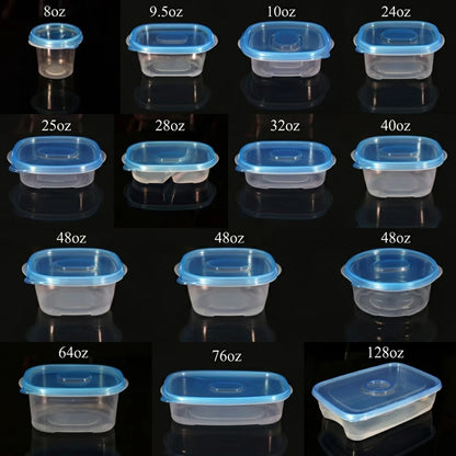 Custom PP Food Containers for Takeaway & Meal Packaging