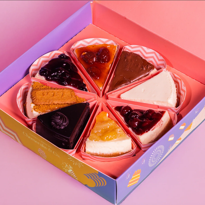 Custom Packaging Box Set for Cake Slices Assorted Dessert Box