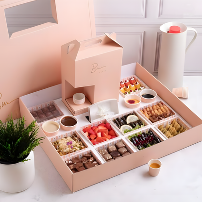 Custom Catering Takeaway Boxes for Desserts and Coffee