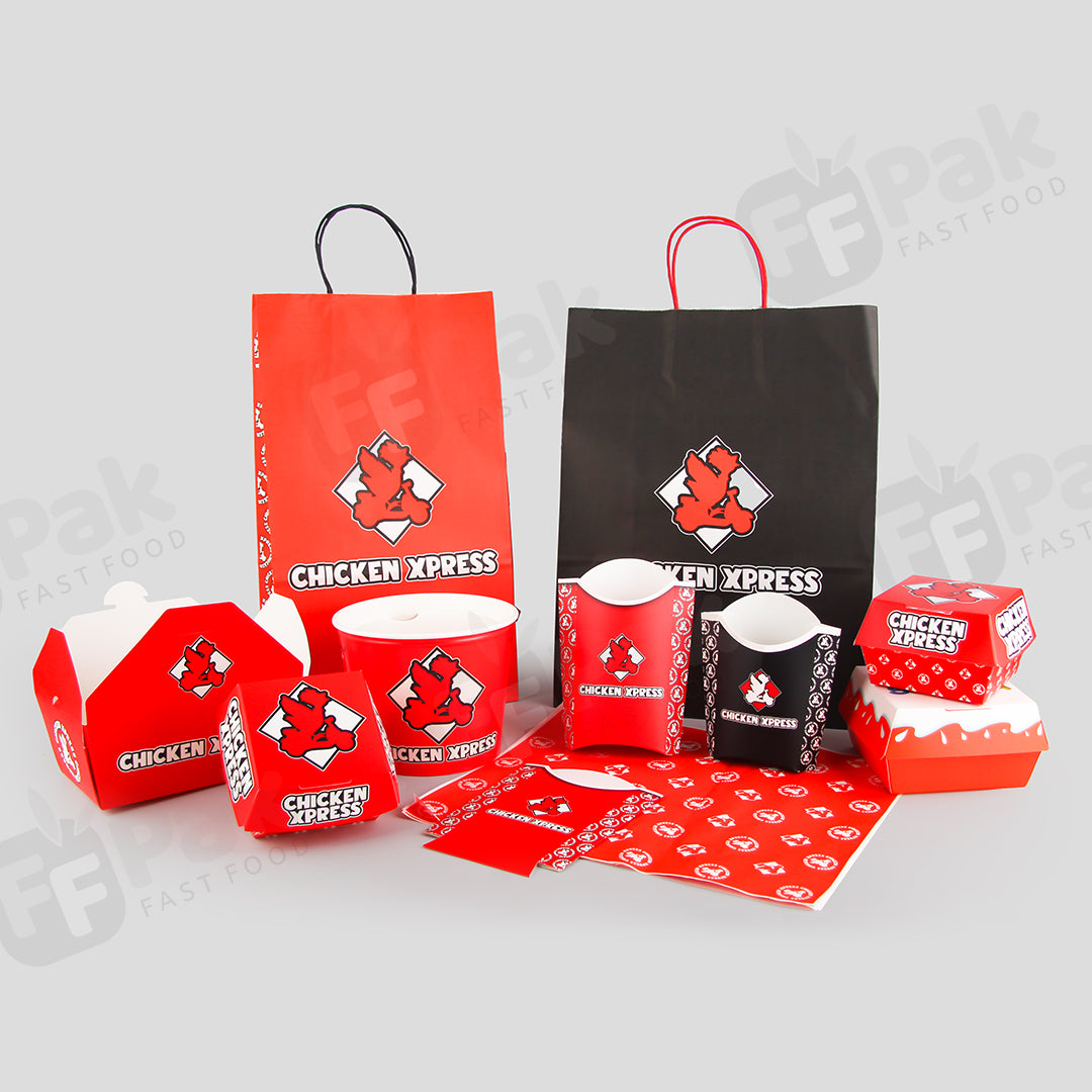 Customize Branded Buger Series Packaging Solution - Fastfoodpak