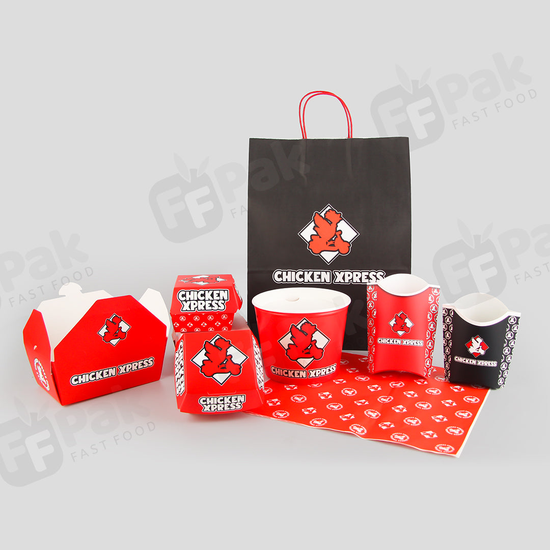 Customize Branded Buger Series Packaging Solution - Fastfoodpak