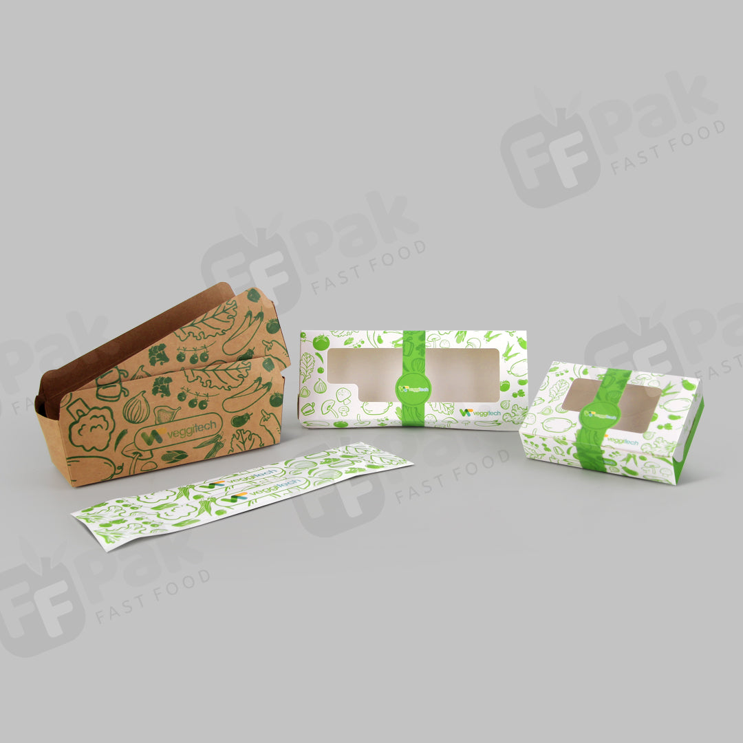 Customize Branded Green Light Food Packaging Solution - Fastfoodpak