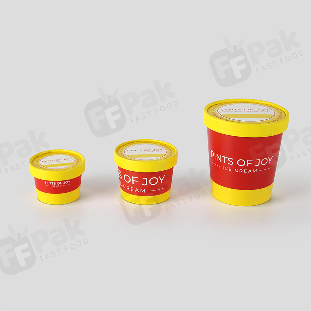 Customize Branded Ice cream Packaging Solution - Fastfoodpak