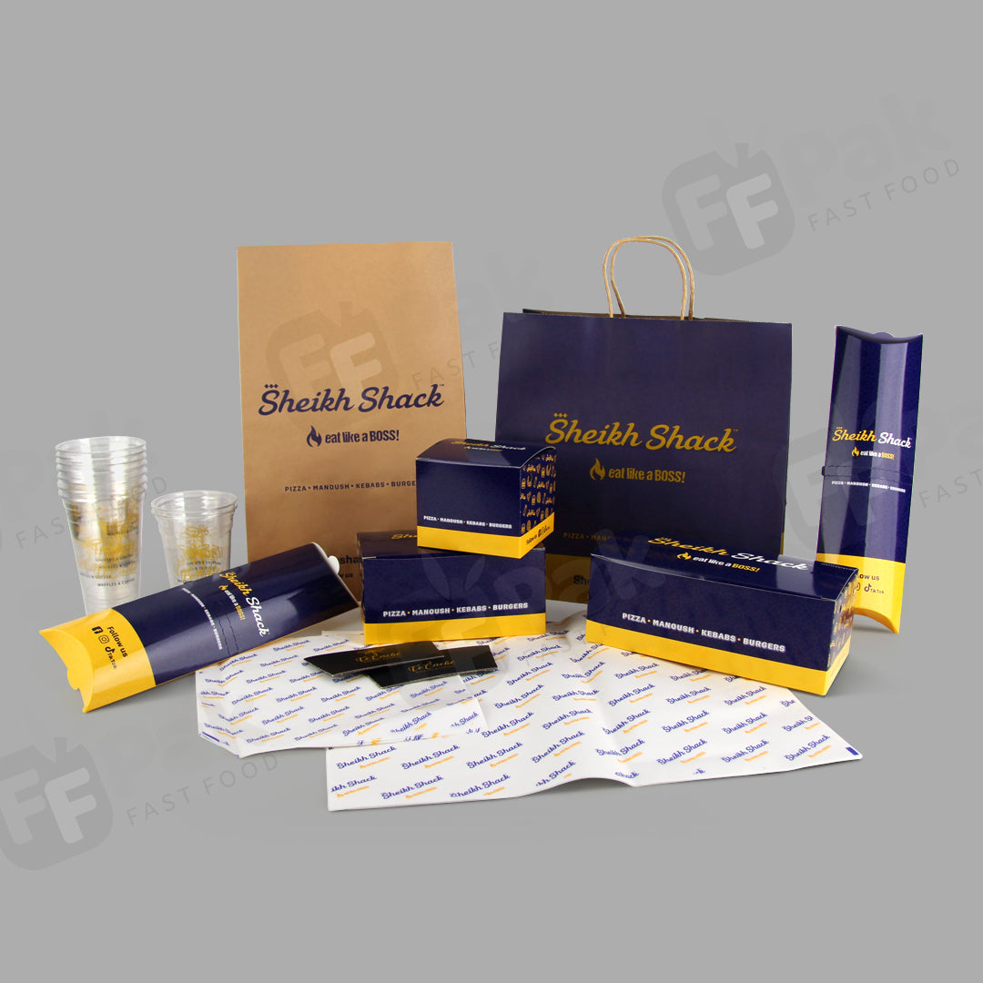 Customize Branded Shawarma Series Packaging Solution - Fastfoodpak