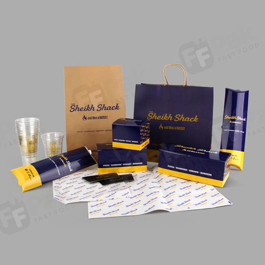 Customize Branded Shawarma Series Packaging Solution - Fastfoodpak
