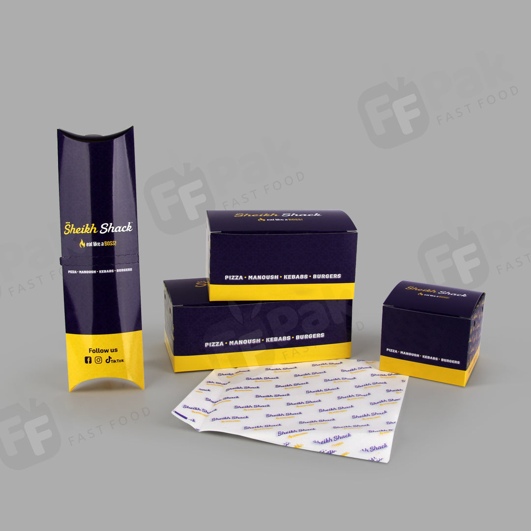 Customize Branded Shawarma Series Packaging Solution - Fastfoodpak