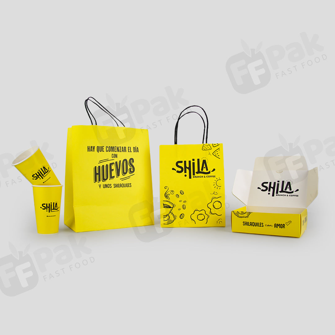 Customize Branded ShiLA Coffee Series Packaging Solution - Fastfoodpak