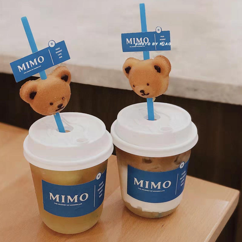 Customize Bubble Tea Milk Ice Cream U Cup 12 oz Milk Tea Plastic Cup with Dome Lids Custom Printed Boba Cup U Shape - Fastfoodpak