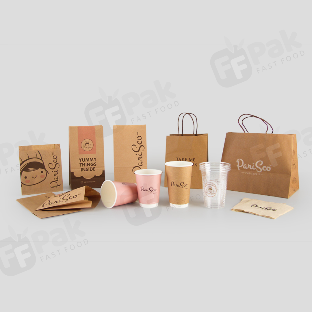 Customized Branded Cake Bakery Series Packaging Solution – Fastfoodpak