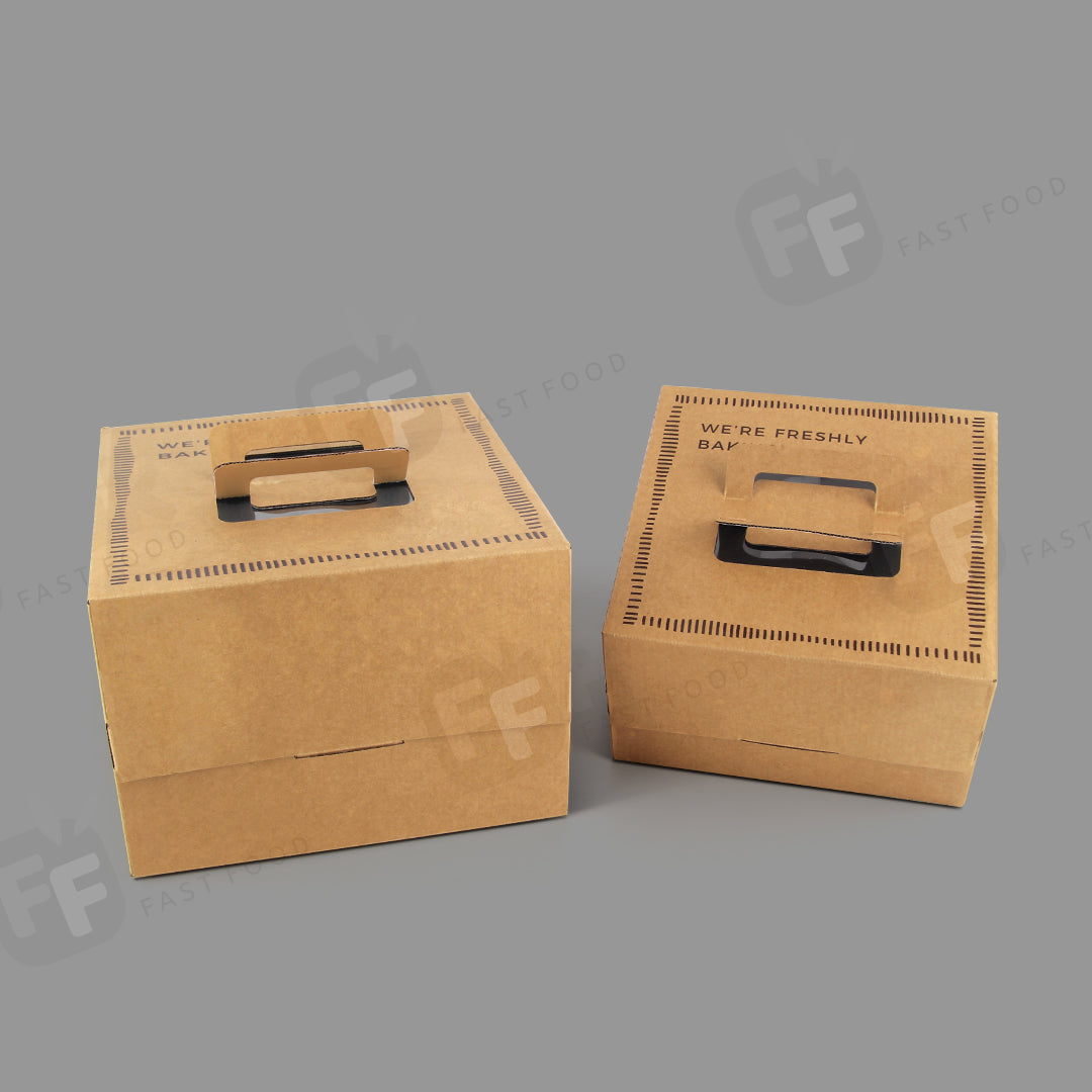Customized Branded Cake Bakery Series Packaging Solution - Fastfoodpak