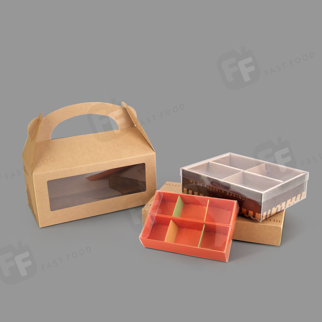 Customized Branded Cake Bakery Series Packaging Solution - Fastfoodpak