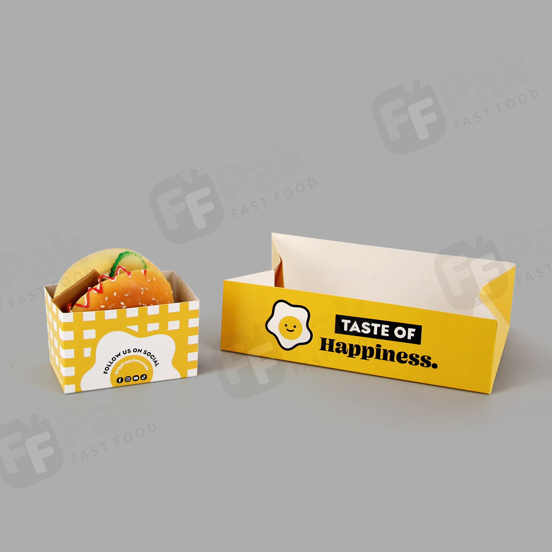 Customized Branded Egg Toast Series Packaging Solution - Fastfoodpak