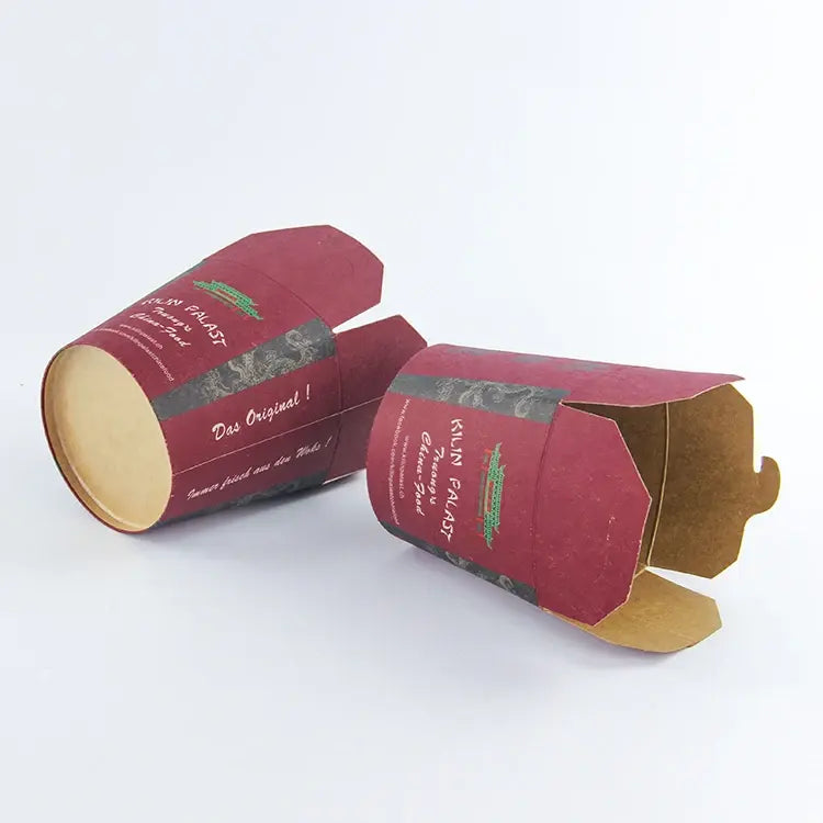 Customized Disposable Kraft Paper Lunch Pasta Rice Food Chinese Noodle Takeaway Kebab Doner Box - Fastfoodpak