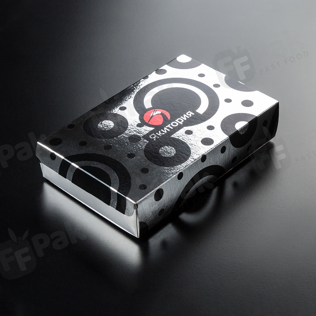 Customized Printing Aluminum Foil Coated Metallized Burger Packing Box - Fastfoodpak