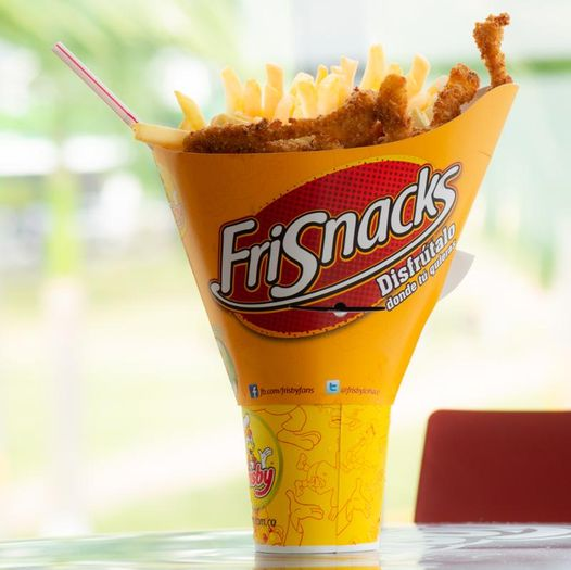 Disposable Kraft Fast Food Packaging Waffle Paper Cone Holders French Fries Popcorn Cups - Fastfoodpak