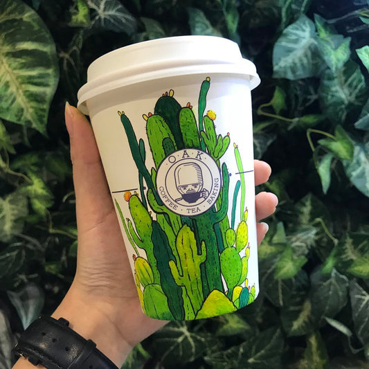 Disposable White Single Wall Biodegradable PLA Eco-friendly Paper Coffee Cups Disposable Paper Cup - Fastfoodpak