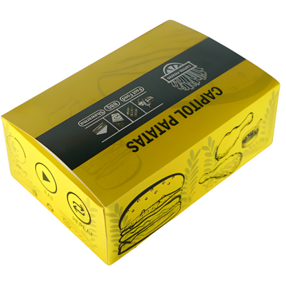 Disposable Eco Friendly Paper Fast Food Take out Container Food Packaging Boxes