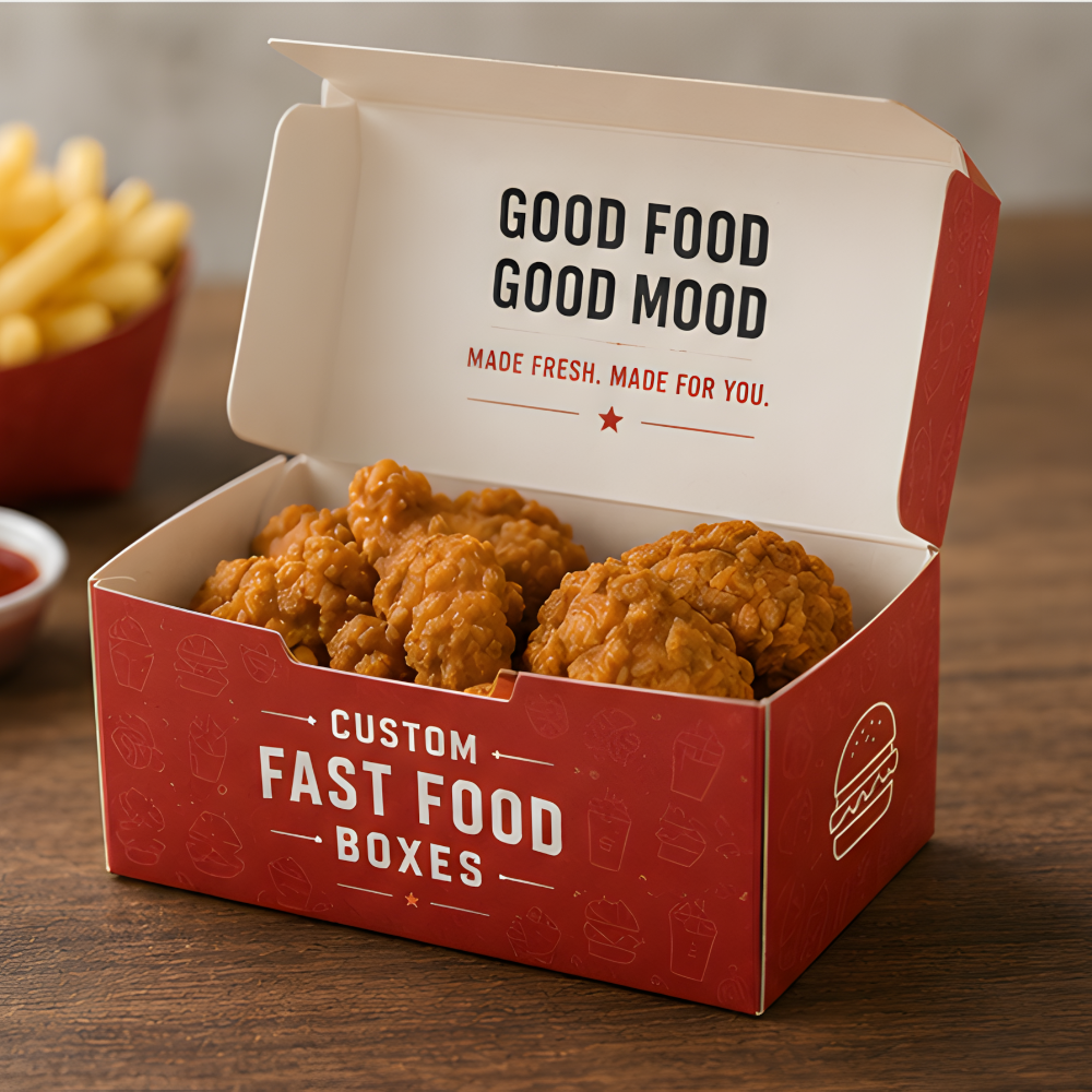 Disposable Eco Friendly Paper Fast Food Take out Container Food Packaging Boxes