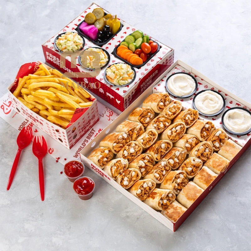 Dpner Box Custom Doner Box Manufacturer | Food-Grade Kebab Takeaway Packaging ...
