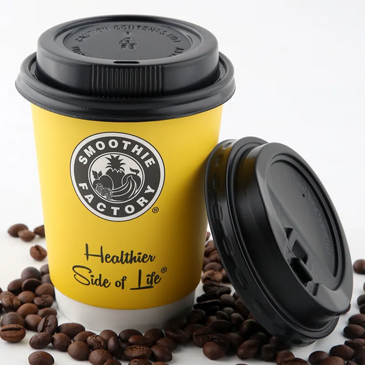 Custom Paper Coffee Cups Double Wall Coffee Paper Cups With Lids Disposable Cups Disposable Coffee Cups With Lids - Fastfoodpak