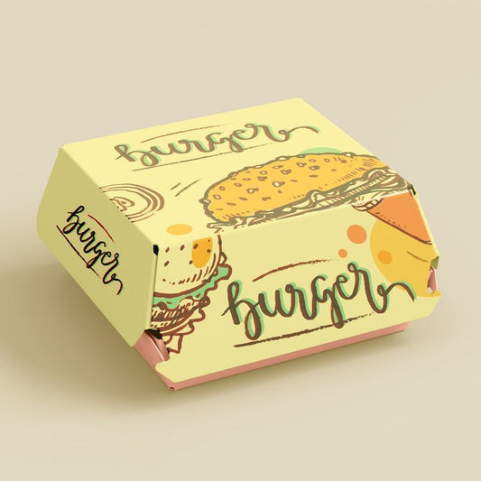Burger Boxes Packaging for Restaurants Delivery Brands and Catering