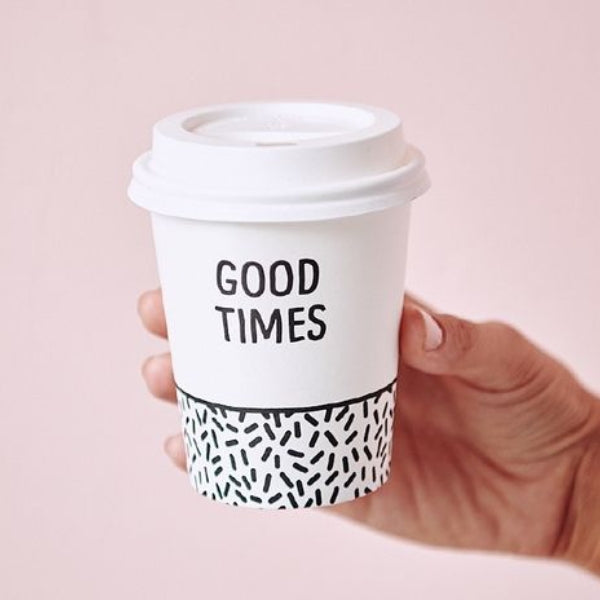 Coffee in Disposable Cups for Convenient Takeaway and Branding