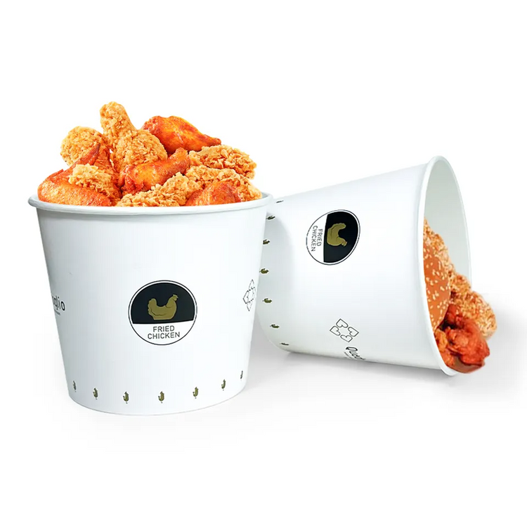 Disposable Eco Friendly Paper Cups for Popcorn Fried Chicken Paper Buc ...