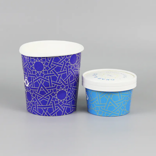 Supplier Wholesale Single PE Coating Salad Kraft Paper Food Bowl with Lid - Fastfoodpak