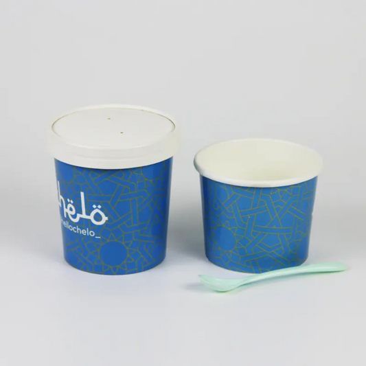 Supplier Wholesale Single PE Coating Salad Kraft Paper Food Bowl with Lid - Fastfoodpak