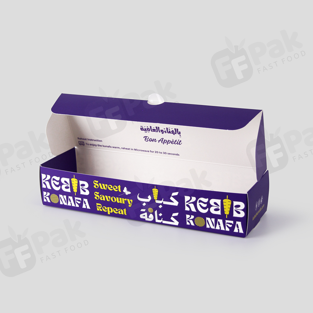 Personalized Kebab Branding Package Kebab Food Packaging Solution with Custom Logo Designed for Shawarma Kebabs